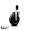 Service Caster 5'' Soft Rubber Wheel Swivel 1-3/8'' Expanding Stem Caster SCC-EX20S514-SRS-138 - alternate 2